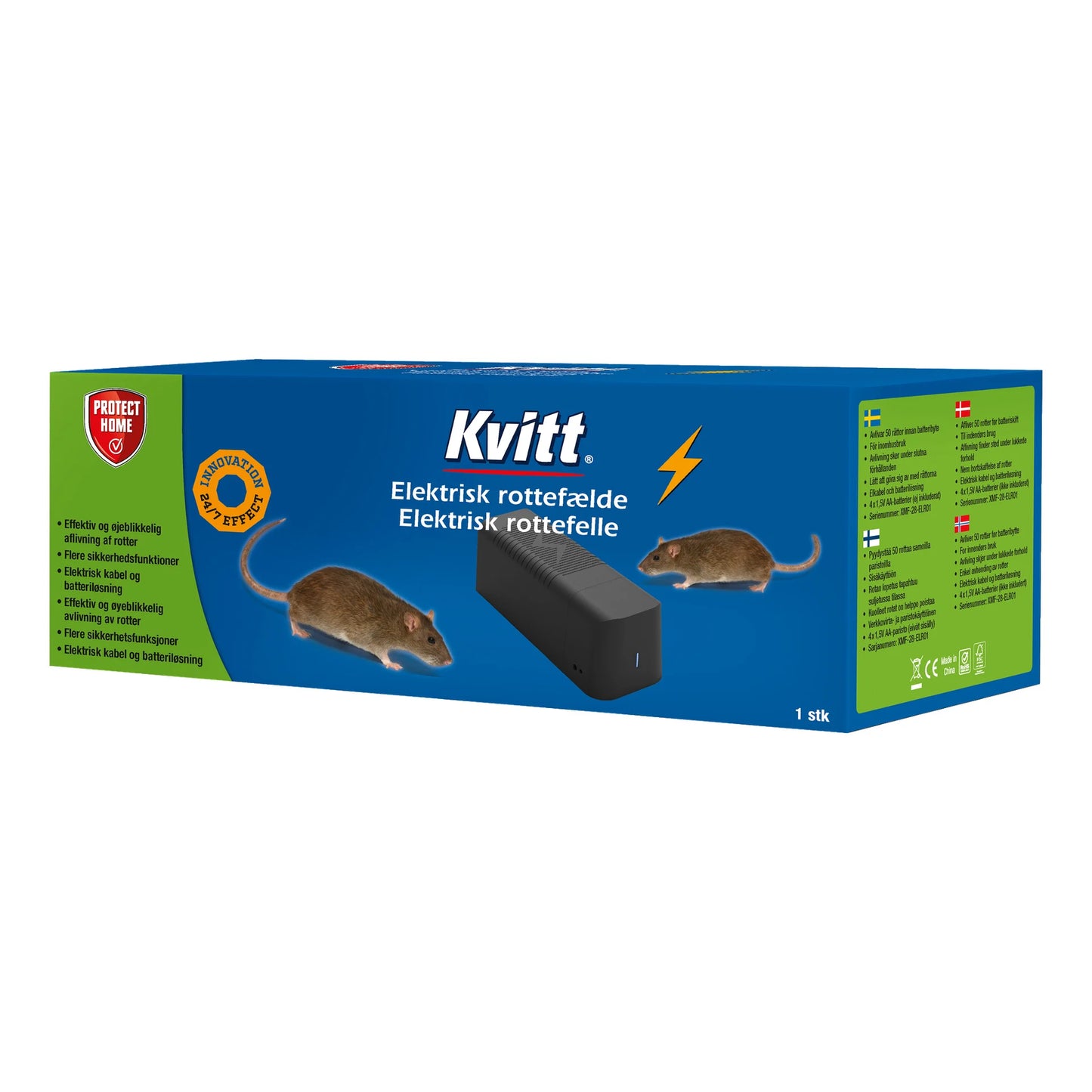 Kvitt Elektrisk rottefelle