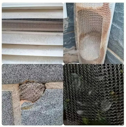 Stålnetting til muse- og skadedyrsikring 6 meter