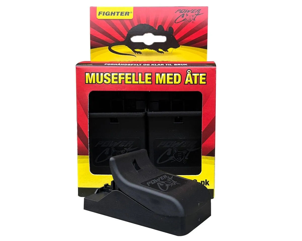Fighter PowerCat Musefelle m/åte 2pk