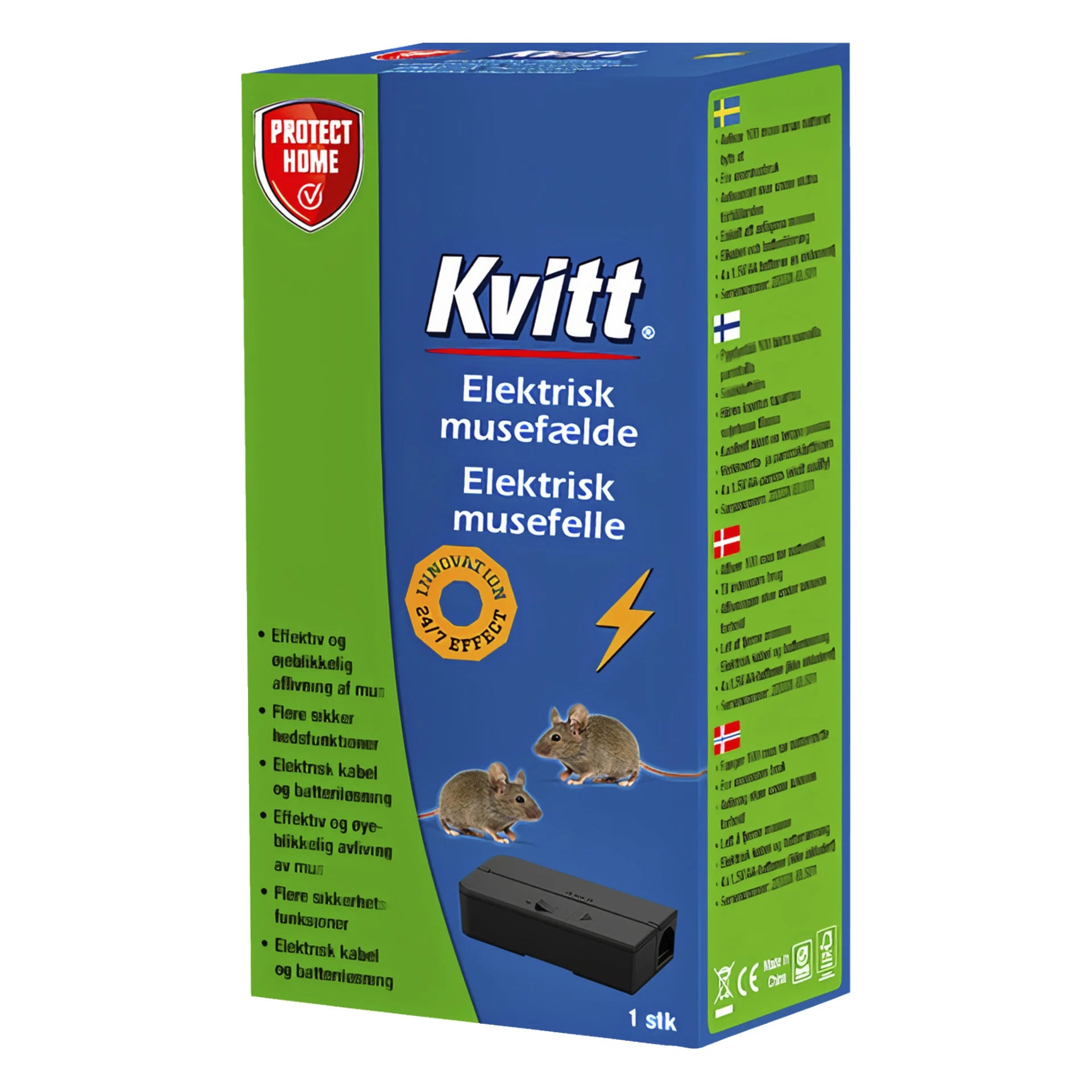 Kvitt Elektrisk musefelle