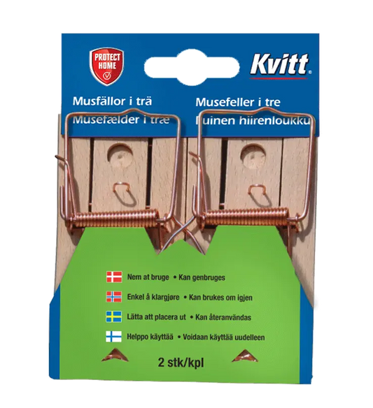 Kvitt Tremusefelle 2-pk