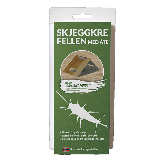 Skjeggkrefellen - med åte