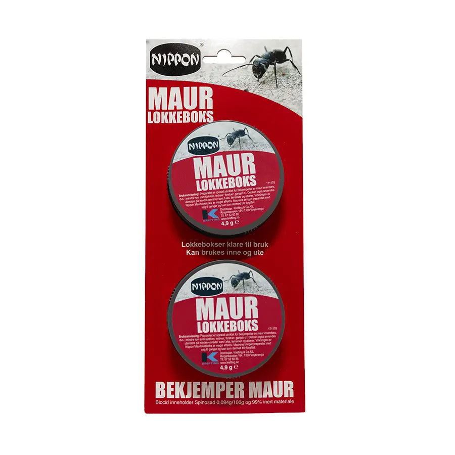 Nippon Maurlokkeboks 2pk