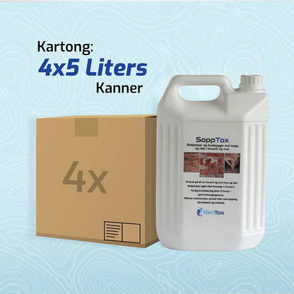 sopptox 20 liter 5 liters kanner hussopp