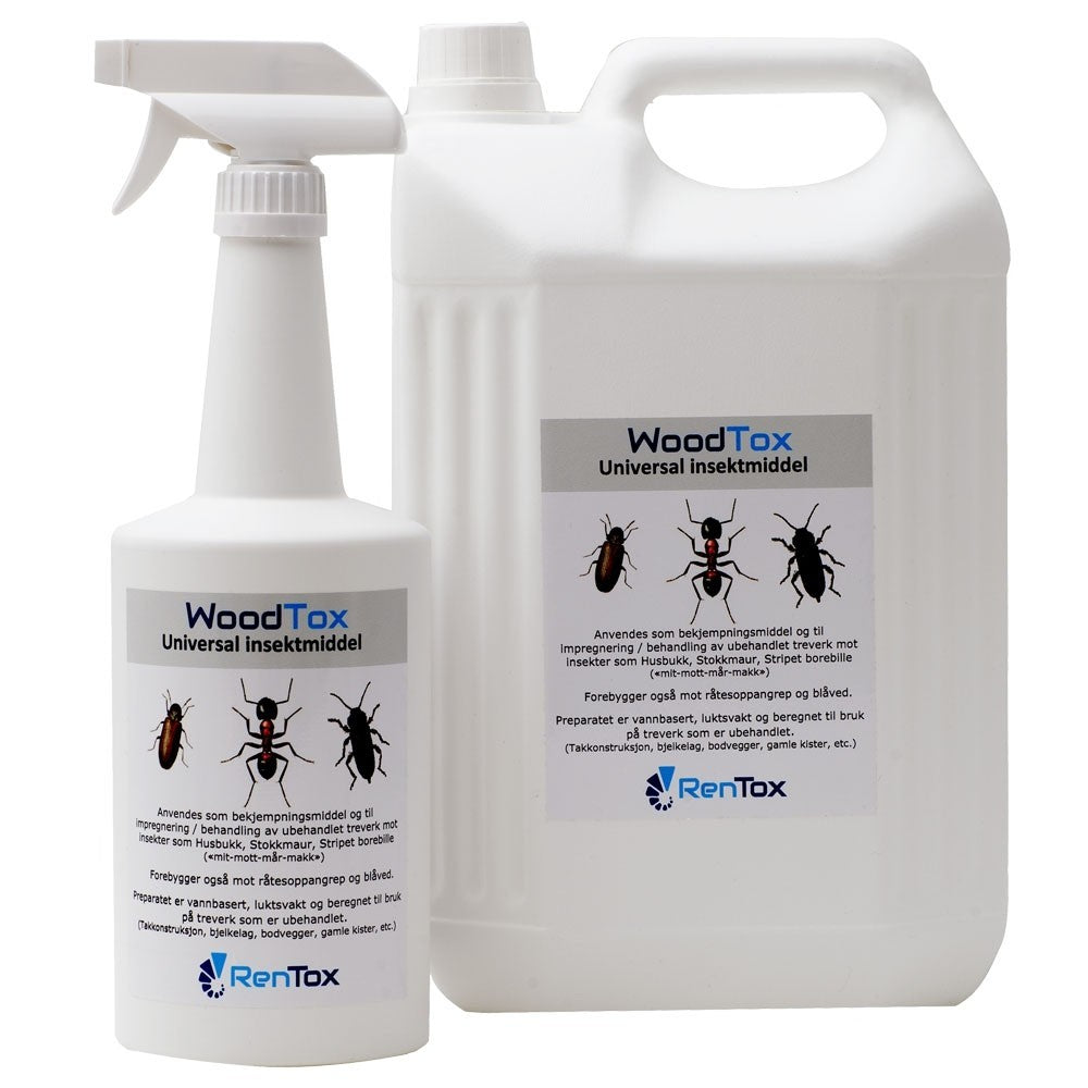 Woodtox 1 liter - pumpeflaske