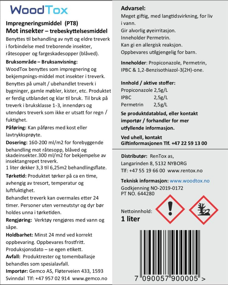 Woodtox 10 liter